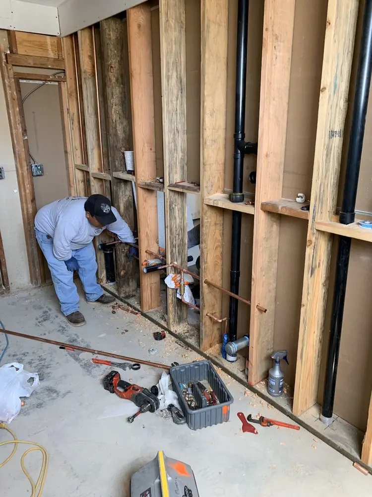 Commercial rough-in plumbing for Water Heater Replacement in Mission Bay